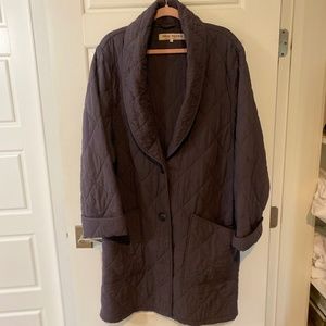 Freepeople Quilted Long Coat